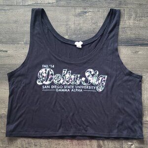 Delta Sigma Phi SDSU Women's Rush 2014 Tank. Size Medium
